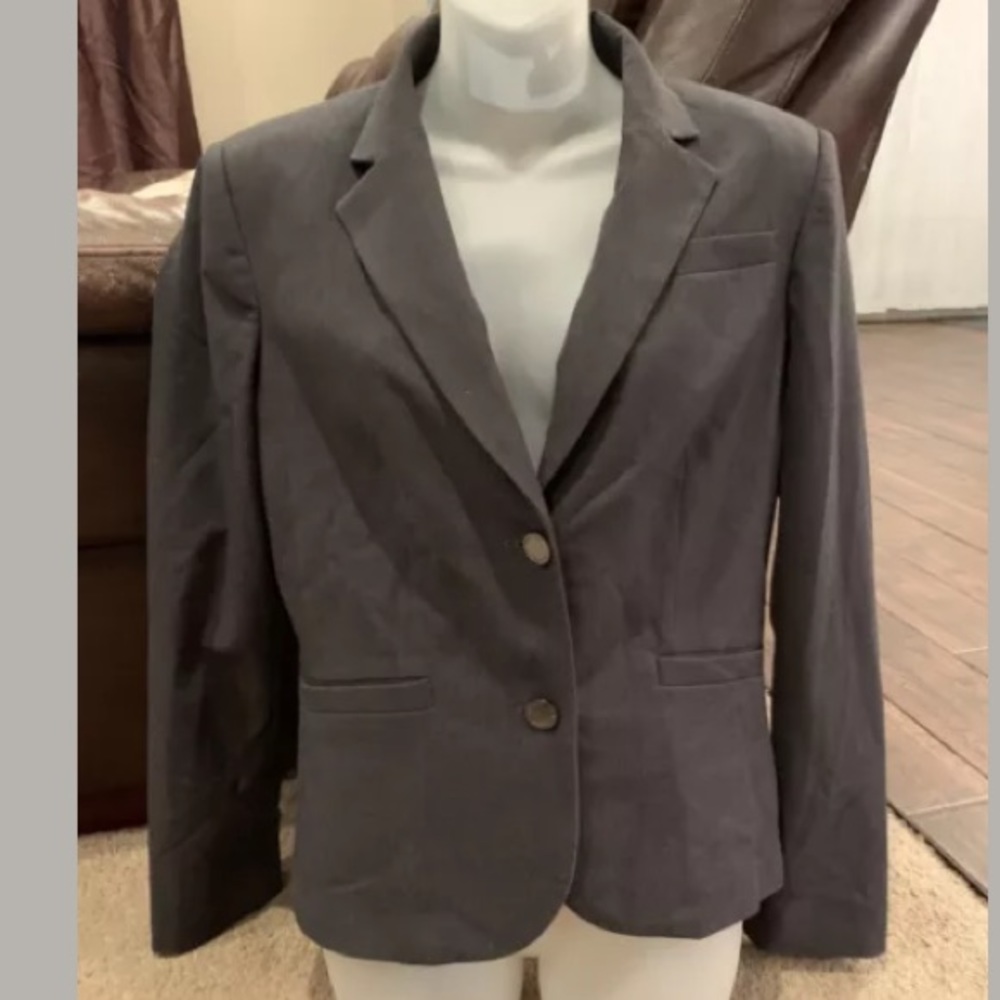 Calvin Klein Size 10 gray blazer